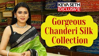 Gorgeous Chanderi Silk Collection| Silk Saree| Saree Collections|