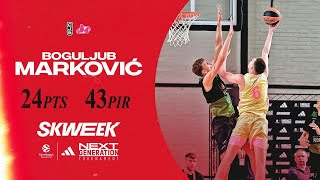 Bogoljub Marković (MEGA MIS Belgrade) - 24 points 🆚 Juventut Badalona