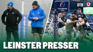 James Lowe on being a team player, injury update with Robin McBryde | Leinster press conference