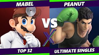 S@X 402 Online Top 64 - Mabel (Dr. Mario) Vs. Peanut (Little Mac) Smash Ultimate - SSBU