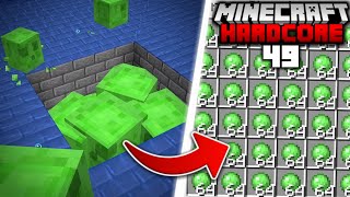 I Built a SLIME FARM in Minecraft Hardcore... (#49)