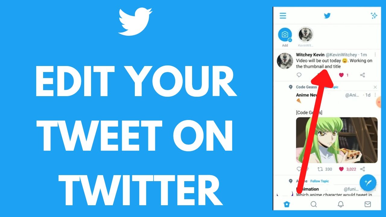 How To Edit A Tweet 2021 Twitter Tutorial Youtube