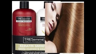 Ab straightening Kare Ek shampoo se Tresemme Keratin Smooth Shine shampoo Review Hindi me Jane