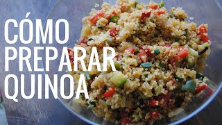 Cómo preparar quinoa con verduras