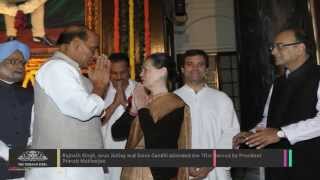 Rajnath Singh, Arun Jaitley and Sonia Gandhi Attended the 'iftar' Hosted by Pranab Mukherjee