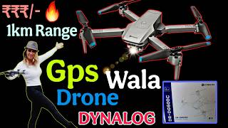 Unboxing Dynalog DR-DG600c V2.5 Cheapest Best Gps 4k Camera 1Km Drone Display Remote One Key Return