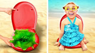 Secret Summer Beach Gadgets For Smart Parents | Travel Parenting Hacks & DIY Crafts by TeenVee