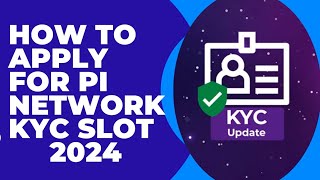 Yadda zaku samu KYC slot na Pi network cikin sauki | #cryptoupdate #pinetworkupdate