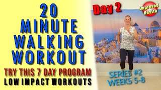 Walking Workout for Weight Loss | 20 minute walk at home | No talking, just walking!