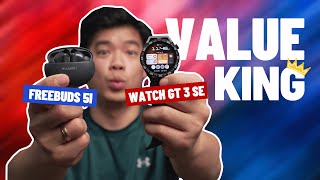 Nyari Smartwatch & TWS Paling Worth It? Huawei Punya Nih!! HUAWEI WATCH GT 3 SE & HUAWEI Freebuds 5i