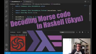Decoding Morse code in Haskell (6kyu)