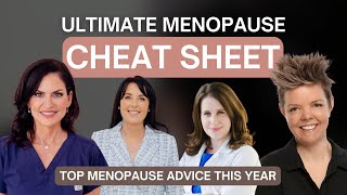 The Ultimate 2026 Menopause Cheat Sheet
