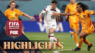 Netherlands vs. United States Highlights | 2022 FIFA World Cup | Round of 16