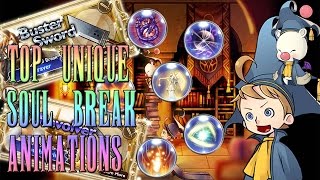 [FFRK] MY TOP 13 FAVOURITE UNIQUE SOUL BREAK ANIMATIONS!! | Final Fantasy Record Keeper