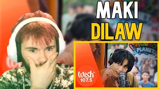 BRIT REACTS | Maki - Dilaw Live On Wish | Reaction!