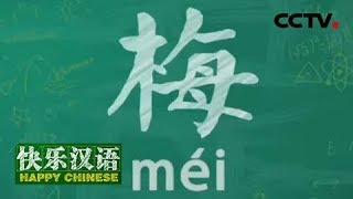 《快乐汉语》 今日主题字：梅 20181014 | CCTV中文国际