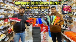 7A Quality Shoes in Delhi | Delhi Shoes Market | Sports Shoes | Tilak Nagar Shoes Market