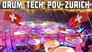 Drum Tech POV | Zurich, Switzerland