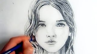 How To Draw A Female Face: Step By Step
