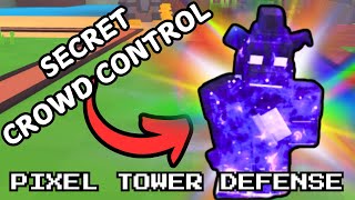 Secret Tower Shadow Freddy Showcase in Roblox Pixel Tower Defense Halloween part 2 update