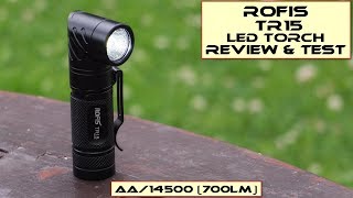 Rofis TR15 LED Torch: Review \u0026 Test