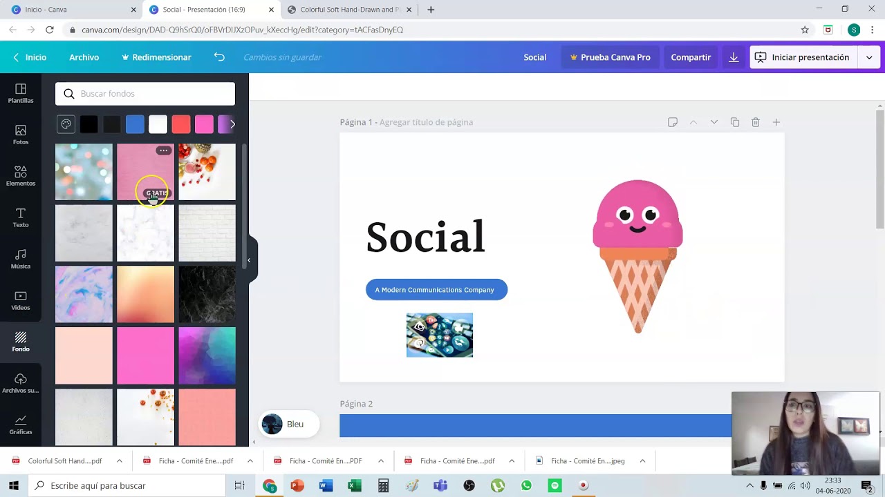 ¿Cómo Crear Un Video O Presentación En Canva? - YouTube