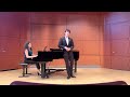 senior recital 4. reynaldo hahn “le printemps” from douze rondels