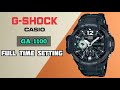 Casio G-Shock GA-1100 5441 Full Time Setting Tutorial | SolimBD | Watch Repair Channel