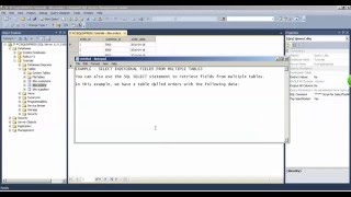 SQL SELECT INDIVIDUAL FIELDS FROM MULTIPLE TABLES