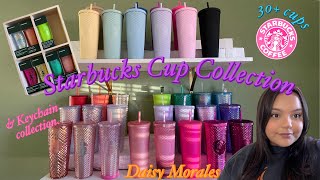 Starbucks Cup Collection ⭐️🥤2023 | 30+ tumblers | keychain collection | Daisy Marie 💕