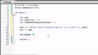 Buckys C++ Programming Tutorials 20 Sentinel Controlled Program YouTube .