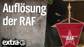 Die Auflösung der RAF (1998) | extra 3 | NDR