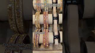 #weddingspecial Rajasthani traditional Lac bangles #bangles #wedding #bridal #rajasthanibangles