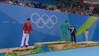 Slip of the tongue! Moment 7 presenter calls Sun Yang a CHEAT