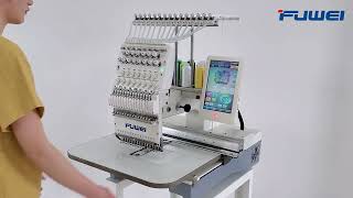 FW-1501 How to install table ~ FUWEI embroidery machine