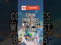 Top 10 countries with most BTS fans in the world #comparison #shorts #top10 #bts @topthingsworld1