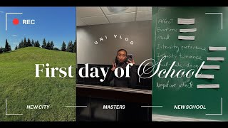 UNI VLOG | FIRST DAY OF SCHOOL | Masters Edition | Rasheeda Gurley