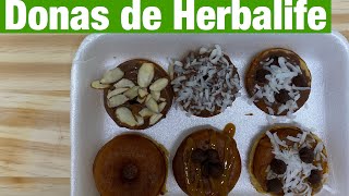 Donas de Proteina de Herbalife