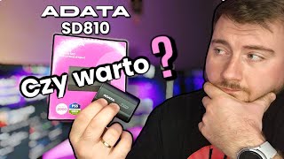 Dysk zewnętrzny SSD Adata SD810 - Czy warto?