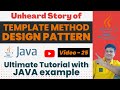 Template Method Design Pattern Tutorial with Java Coding Example | Template Method Pattern Explained