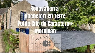 Rénovation d'une maison à Rochefort en Terre - Petite cité de Caractère