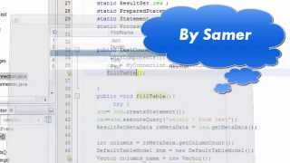 How to link SQL database with Java Using NetBeans (Simple Method)