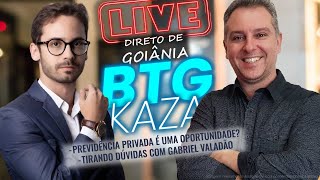 💳Live Especial direto de Goiânia! BTG Kaza, Cartão UltraBlue, Kaza Black, Previdência Privada.