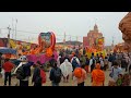 महाकुम्भ में शाही स्नान को जाते हुए श्री महन्त अलग अलग रथ पर सवार utube virulshort kumbh bilog