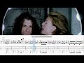 Aerosmith - Falling in Love (Is Hard on the Knees) Bass Tab