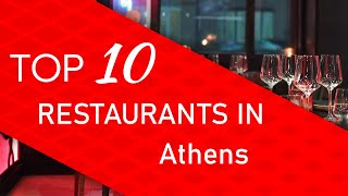 Top 10 best Restaurants in Athens, Georgia