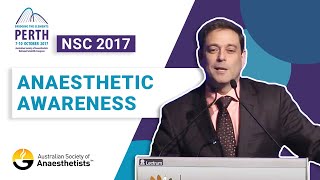 ASA NSC 2017 Prof Michael Avidan - Prevention of Anaesthetic Awareness