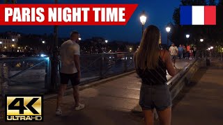【4K UHD】Paris Night Time (Part 2) | Summer 2021