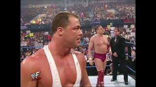 WWF Smackdown 5/17/2001 - Chris Benoit \u0026 Rikishi vs. William Regal \u0026 Kurt Angle (Part 1)