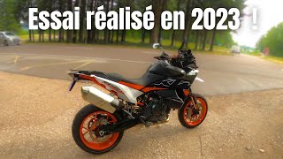 Essai en 2023 d'une KTM 890 SMT